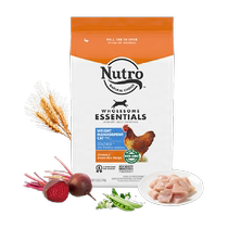 Nutro Meishi imported weight control full price adult cat chicken cat food adult cat universal 5 pounds * 2 bags about 4 5kg