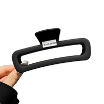 Large Shark Clip Alphabet Frosted Hair Clip for Women with Multiple Hair Clips at the Back of the Head Hair Clip Headgear