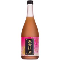 Japans original imported Xungui peach wine 720ml low-alcohol fruit wine slightly tipsy sweet wine sake shochu cocktail