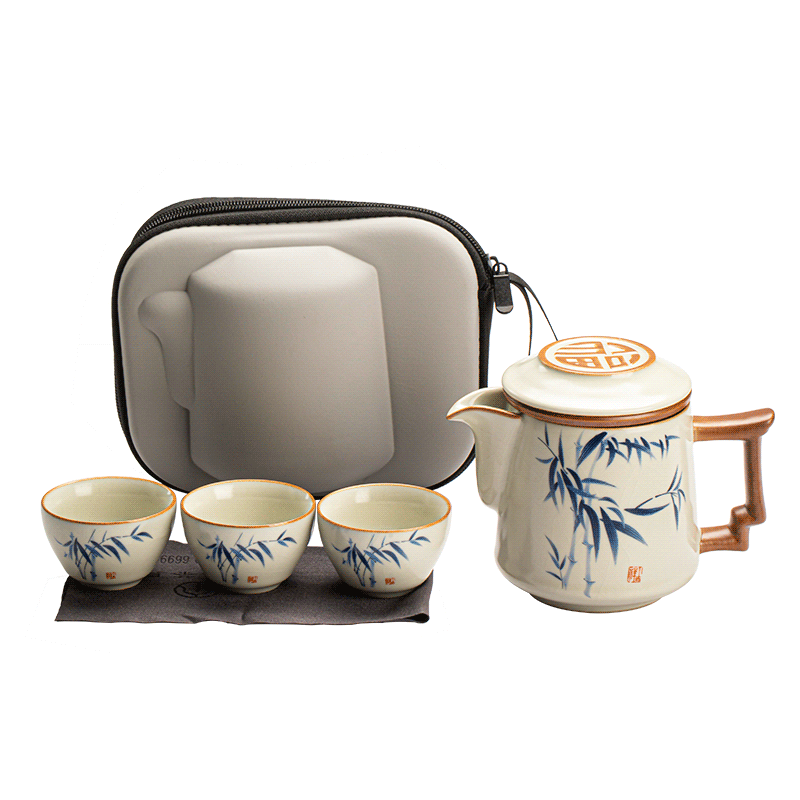 Tangfeng Ruyao travel tea set outdoor camping portable