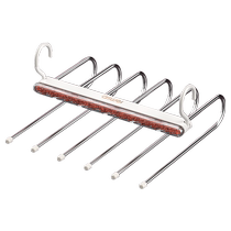 Youqin Aromatherapy Folding Pants Rack Wardrobe Built-in Pants Clips Special Hanger for Home Seamless Pants Storage