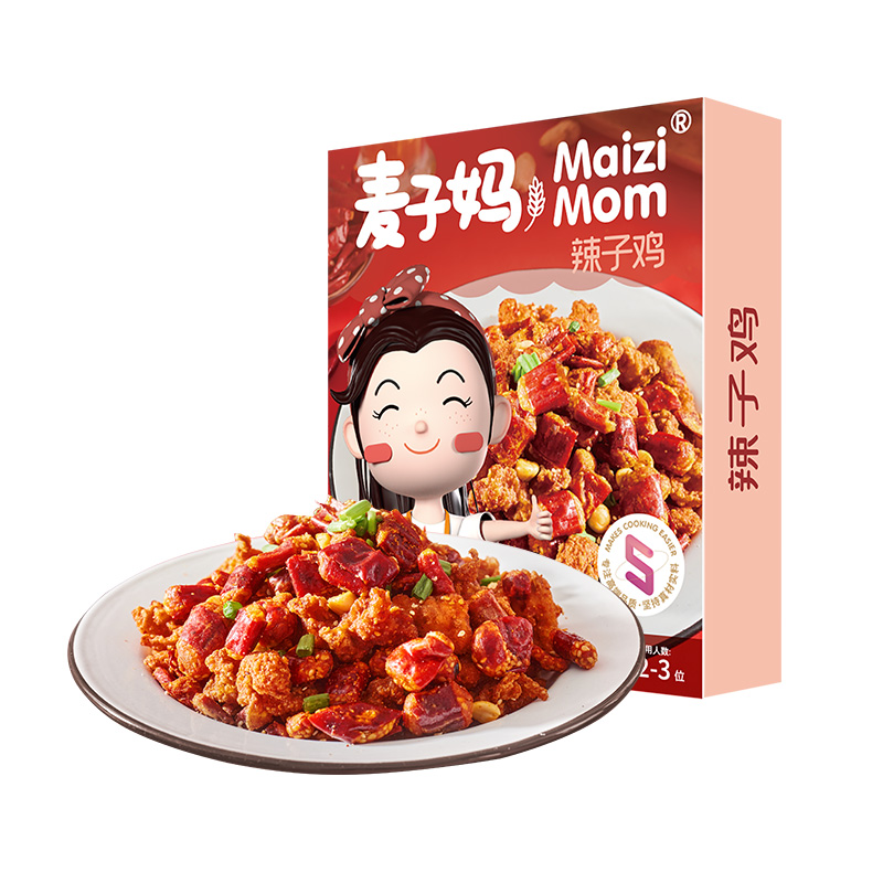 麦子妈 即炸即食 辣子鸡半成品 310g 双重优惠折后￥27.9包邮