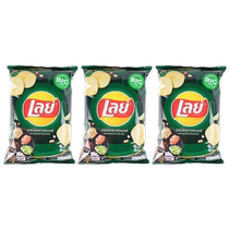 Imported from Thailand Lays Thai flavored potato chips 69g*3 office puffed snack food single snack snacks