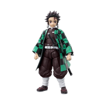 Bandai SHF Demon Slayer: Kimetsu no Yaiba Tanjiro Kamado Demon Slayer Squad action figures