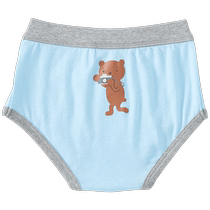 Japan Qianquhui childrens pants cartoon dinosaur engineering vehicle pure cotton boy baby briefs underwear C61043