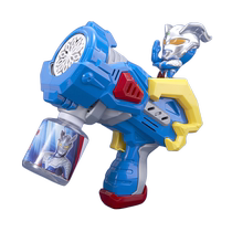 Ultraman Bubble Machine Porous Electric Gatling Bubble Gun 2024 New Toy Childrens Day Gift