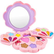 Ensemble cosmétique pour enfants boîte de maquillage ensemble complet jouets de sécurité princesse pour filles cadeau pour la journée des enfants