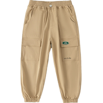 (Single piece) Little Elephant Ham boys summer thin trousers quick-drying childrens overalls boys summer pants