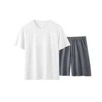 HLA Heilan House Heilan House 0-carbon Tencel home wear mens pajamas cool and quick-drying in summer