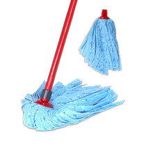 German Vileda microlida mop home non-woven fabric self-wringing water free hand wash water suction mopping cloth deer leather ground mop