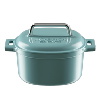 Conbach Enamel Pan Cast Iron Boiler Home Stew of Boiling Pot enamel saucepan oven broth gas induction cookers Casserole Saucepan Saucepan
