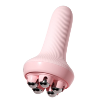 Roller massager for inner leg movement muscle relaxation abdominal shaping ball rolling for belly rub slim waist meridian brush