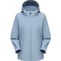 Pelliot – manteau de sport à capuche pour femme haut fin coupe-vent imperméable décontracté veste à col montant nouvelle collection printemps et été 2024