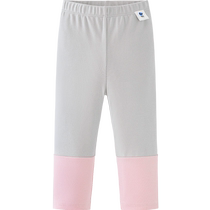 Mini bala bala girls leggings baby spring new baby fashion color matching childrens dance long pants