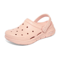 Skechers bubble shoes for men and women with arch support wading clogs one-foot breathable two-wear slippers