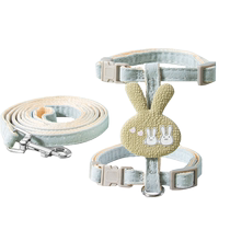 Cat traction rope to prevent break-away special cat walking harness for outings Internet celebrity cat leash cat leash cat chain puppet pet