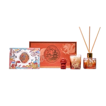 The Great British Museum Dragon Crane Jiuxiao Without Fire Incense Scented Candle Companion Gift Box Girl Creative Birthday Gift