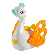 Electric Little Swan Lower Egg Light Music Universal Driving Male Girl Puzzle Cartoon Toys Over the Home Gift