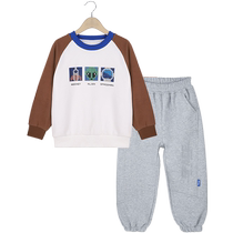 Boy suit children sports clothes for spring and autumn clothing and pants two sets of childrens clothes