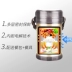 Taifu hộp cách nhiệt cao bằng thép không gỉ ba lớp cách nhiệt thùng 2200ML màu rượu sâm banh thắt lưng túi và bộ đồ ăn - Hộp cơm điện sưởi ấm