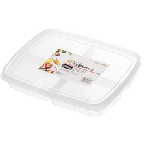 HOUYA Refrigerator Frozen Meat Compartment Box Fresh Box Freezer Box Onion Ginger Garlic Preparation Distribution Storage Box