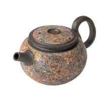 Wanqiantang teapot ceramic teapot 2024 new rock mineral teapot single pot household high-end Kung Fu teapot Fenghua