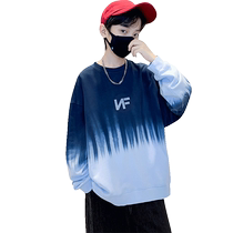 Yibeitong Boys Sweatshirts Spring and Autumn 2024 Medium and Big Boys Autumn Bottoming Shirts Childrens Clothes Autumn Cool and Handsome
