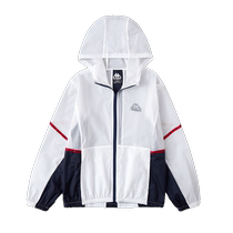 kappaUPF50 cool sun protection clothing for boys and girls UV protection thin jacket medium and large childrens skin clothing