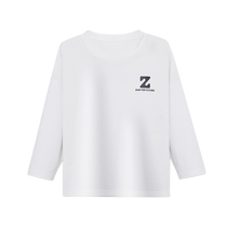 Zuoxi childrens clothing boys long-sleeved T-shirt childrens bottoming shirt autumn clothing three-proof cotton top 2024 new spring and autumn style