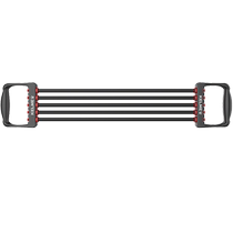 Kalmei 5-tube tensioner mens shoulder and arm strength training and shaping womens 5-speed adjustable shoulder and back tension rope