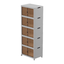 Taili folding storage cabinet double-door snack storage removable clothes quilt storage box storage rack storage cabinet