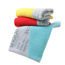 Gold number 100% cotton gauze towel 100% cotton face wash household for men and women soft and absorbent not easy to shed hair couple bathing 3 pieces