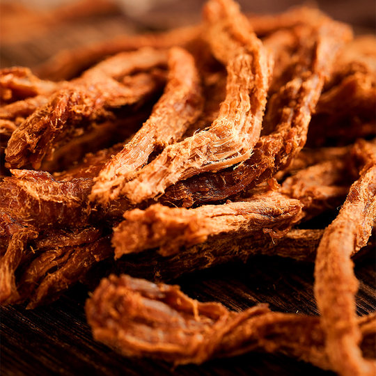 Golden Fragrance Time-honored High Protein Pulled Pork Strips 100g No MSG Office Casual Pork Dried Snacks