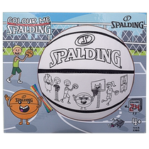 Spalding Basketball No. 3 Basketball Children Toddler Basketball Painting Coloring Basketball