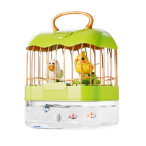 仿真鸟笼儿童益智玩具会学人说话的小鸟模型智能鹦鹉1-2岁男女孩