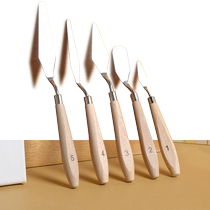 Oil painting knife scraper set palette knife art student professional oil pastel texture painting acrylic gouache paint tool
