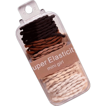 Rasharia childrens rubber band little girls hair band candy-colored rubber band hair band baby girls hair will not hurt