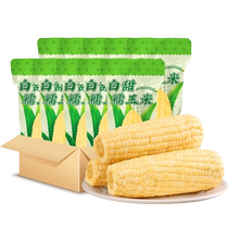 Zou Youcai Northeastern white sweet glutinous corn cob 250g*20 pieces vacuum sticky glutinous sweet breakfast corn cob coarse grain