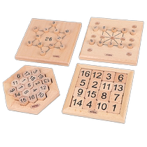 Mimi Smart Play Digital Huarongdao Childrens Sudoku Game Educational Toy Game Chess Teaching Aids for Primary School Students 1 Box