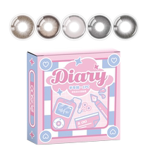 (New product online) LaPeche Girls Notepad Female Contact Lenses Six-monthly Disposable 1 Contact Lens