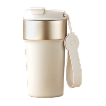 Coffee cup thermos cup tumbler 316 stainless steel men and women portable water cup with straw exquisite heat preservation and cold preservation