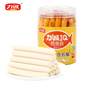 力诚原味鳕鱼肠10g*35支宝宝儿童零食
