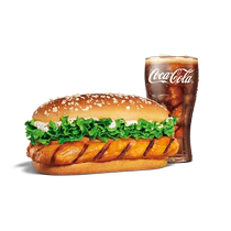 Burger King Fruitwood Chicken Thigh Burger Two-piece Set Single Redemption Voucher Electronic Redemption Voucher
