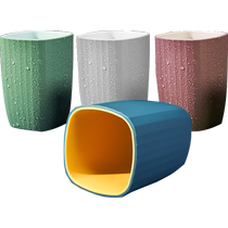 Edo mouthwash cup thickened household couple brushing cup mouth cup tooth cylinder cup toothbrush cup large capacity