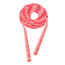 Lemon baby childrens skipping rope for kindergarten primary school students bamboo skipping rope for beginners adjustable special bead rope