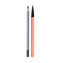 Flamingo Fine Smooth Eyeliner with 2 vivid eyebrow pencils