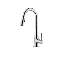 Moen hot and cold faucet pull-out sink vegetable basin kitchen basin swivel pull-down kitchen faucet three functions