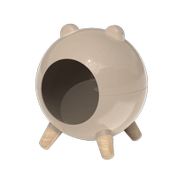 Its habitable rat nest shelter from the house Four seasons universal hut golden silk bear shelter from the house summer sleeping and hamster supplies
