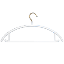 (Pack of 5) Youqin Household Rubber-impregnated Seamless Clothes Hangers Anti-Slip Clothes Protective Clothes Drying Clothes Storage Rack