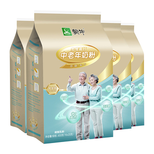 【蒙牛】铂金高钙牛奶粉400g*4袋
